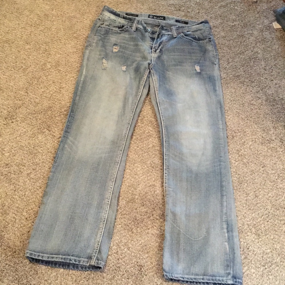 Men’s black jeans
